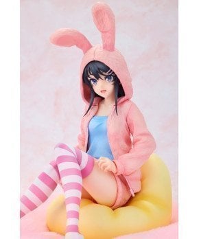Mai Sakurajima KDcolle Figure Hoodie*Look Rabbit Ears ver. KADOKAWA Special Set