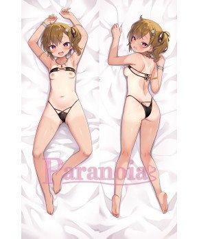Ayaho Sawashiro Original Heroine 'Rin Iguro' Suntanned skin ver. Hugging Pillow Cover
