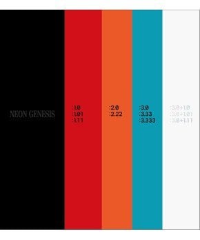 'Neon Genesis Evangelion' + 'Evangelion: New Theatrical Edition' + 'Evangelion: 3.0+1.0 Thrice Upon a Time' Full Complete Blu-ray Box [Blu-ray + 4K Ultra HD Blu-ray / Limited Edition]