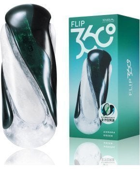 TENGA FLIP360 AURORA GREEN
